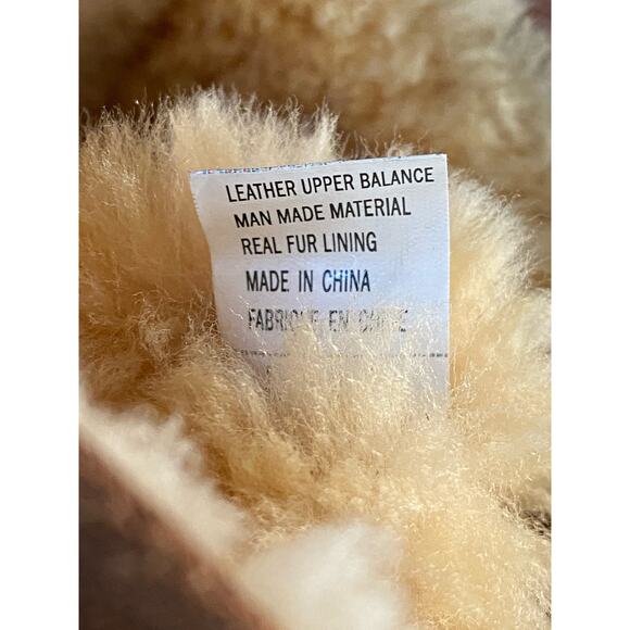 Skechers Boots Australia Tall Suede Leather With Real Fur Lining Tan Sz 6.5 RARE - Picture 9 of 10